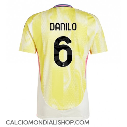 Maglie da calcio Juventus Danilo Luiz #6 Seconda Maglia 2024-25 Manica Corta